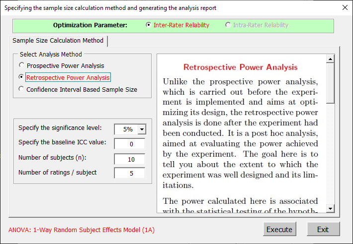 intraclass correlation sample size